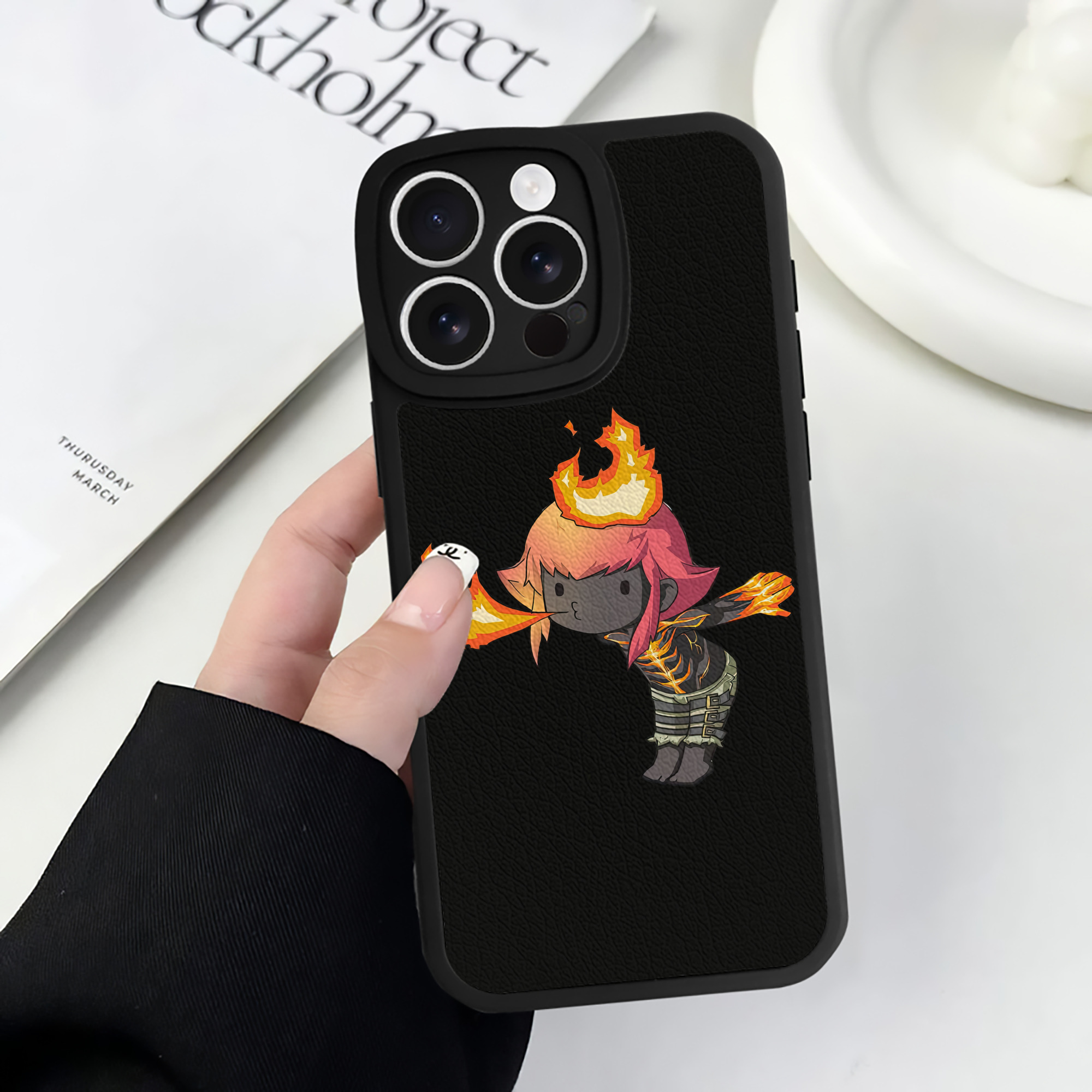 リーグ・オブ・レジェンド League of Legends LOL 【iPhone 16シリーズ対応】シリコンスマホケース（レザー調） 材質：シリコン